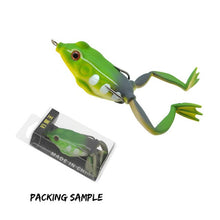Load image into Gallery viewer, New Arrival Artificial Frog Lure Fishing Soft Lure Black Fish Killer 55mm 15g Fishing lures Soft Frog for snakehead