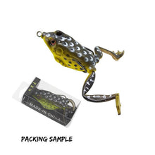 Load image into Gallery viewer, New Arrival Artificial Frog Lure Fishing Soft Lure Black Fish Killer 55mm 15g Fishing lures Soft Frog for snakehead