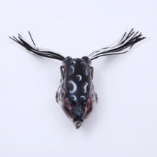 Load image into Gallery viewer, 1PC soft tube bait japan plastic fishing lures frog lure treble hooks Topwater ray frog 5.5CM 13G artificial soft bait
