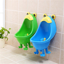Load image into Gallery viewer, Baby Potty Training Boys Standing Potty Toilet Trainer Frog Wall-Mounted Urinals Toilet Children Stand Vertical Urinal Pee Potty
